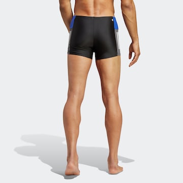 ADIDAS PERFORMANCE Athletic Swim Trunks in Black