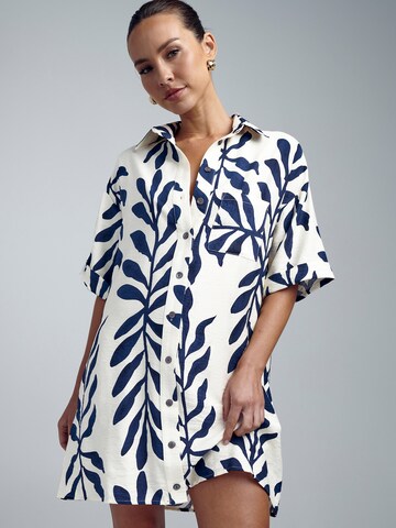 St MRLO Kleid 'Nessa' in Blau: Vorderseite