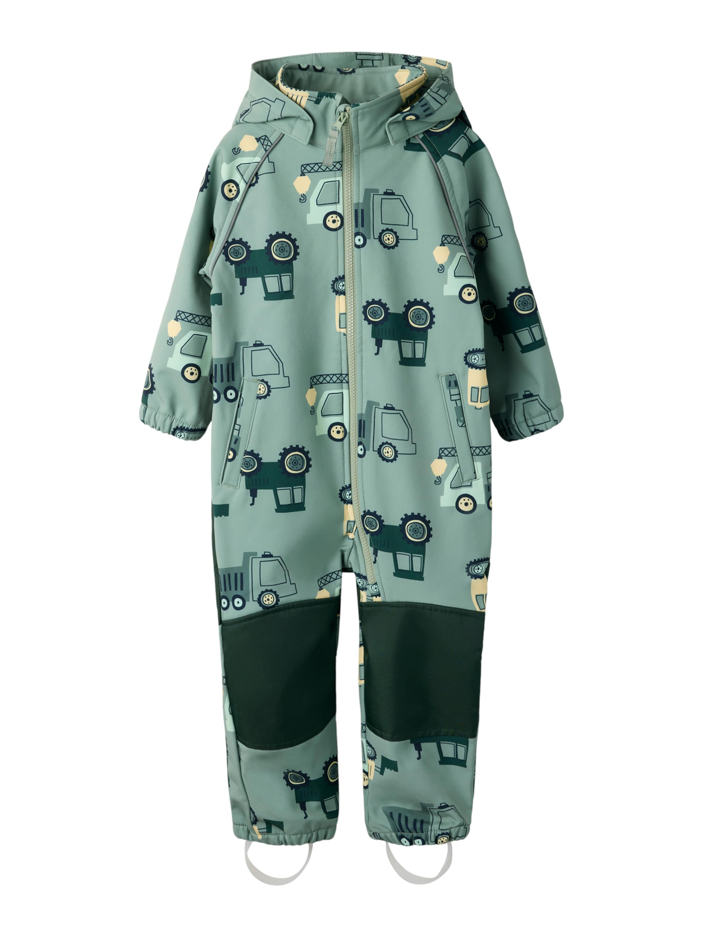 NAME IT Funktionsdräkt 'NMMAlfa08' i grön: framsida