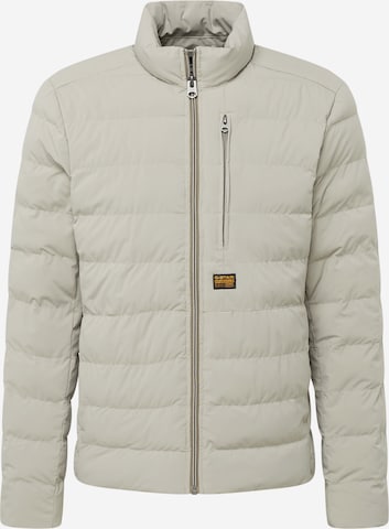 G-Star RAW Jacke 'Foundation' in Grau: predná strana