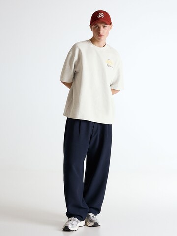 Bershka Majica | siva barva
