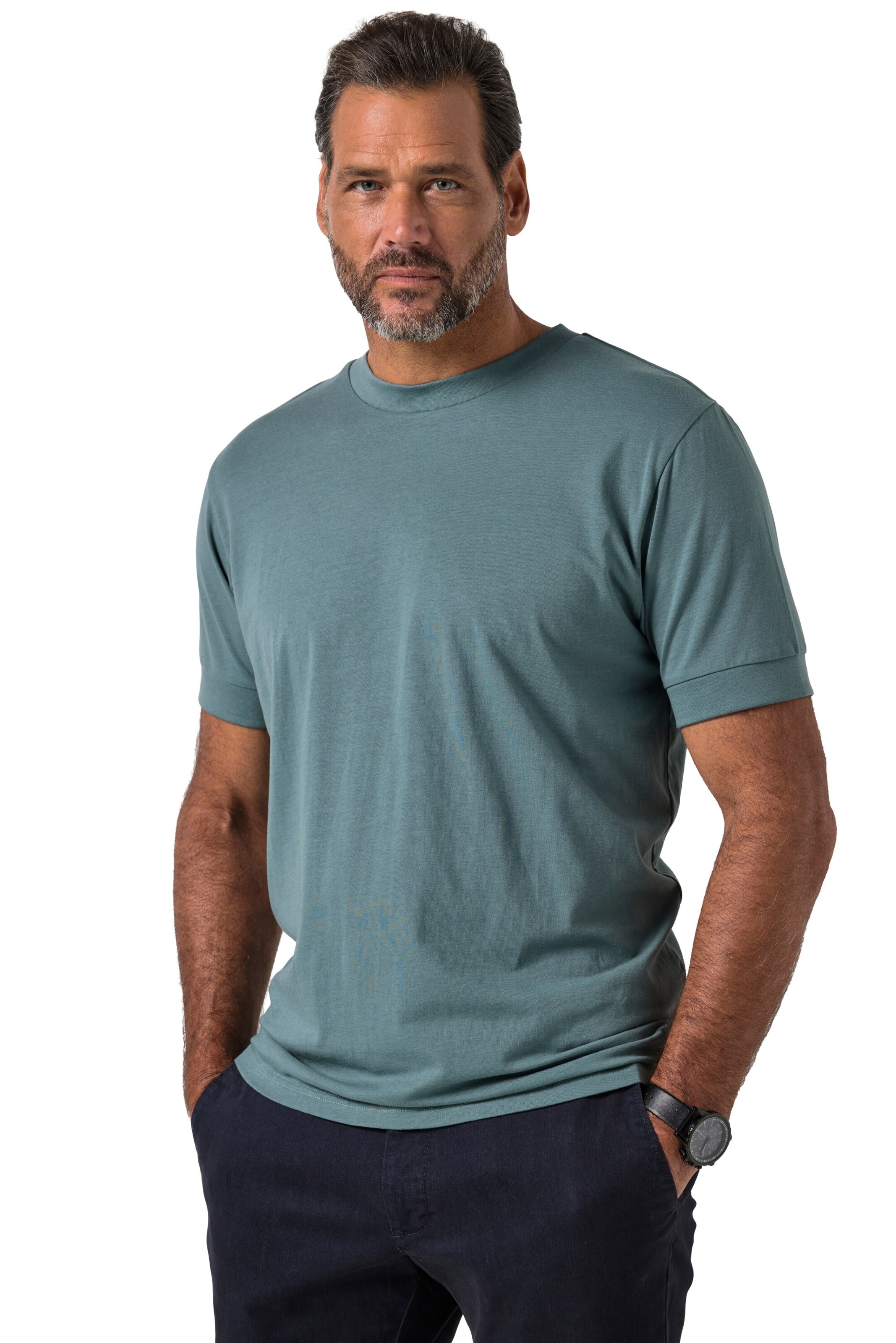 JP1880 Shirt in Blau: Vorderseite