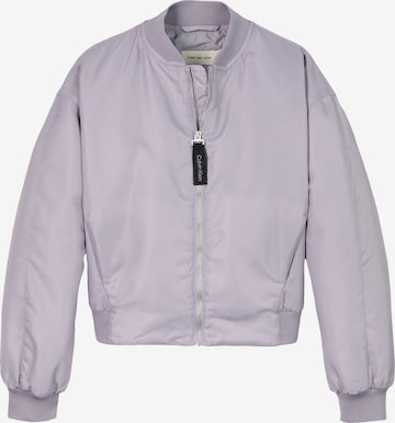 pilka Calvin Klein Jeans Demisezoninė striukė 'HERO': priekis