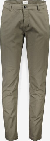 Pantalon chino Lindbergh en vert : devant