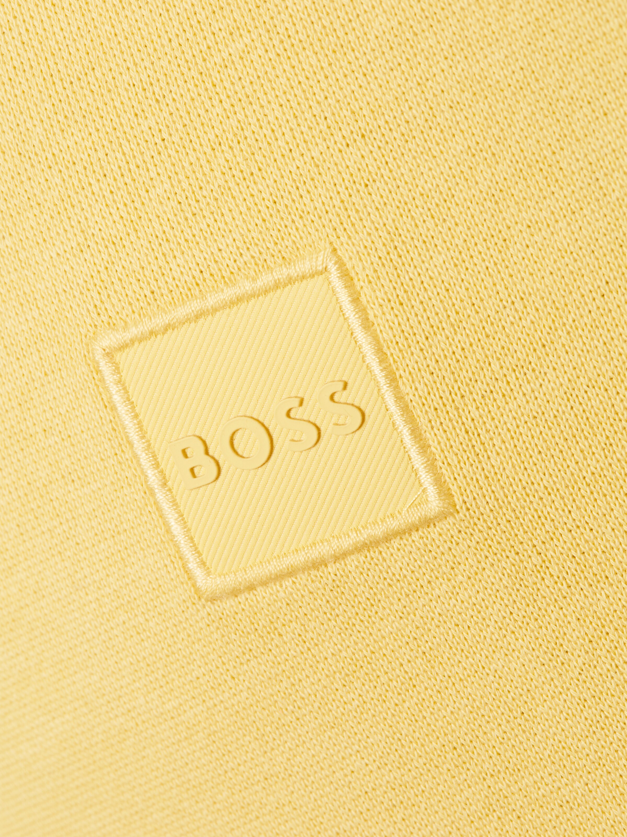 BOSS Sweatshirt ' Westart ' in Geel