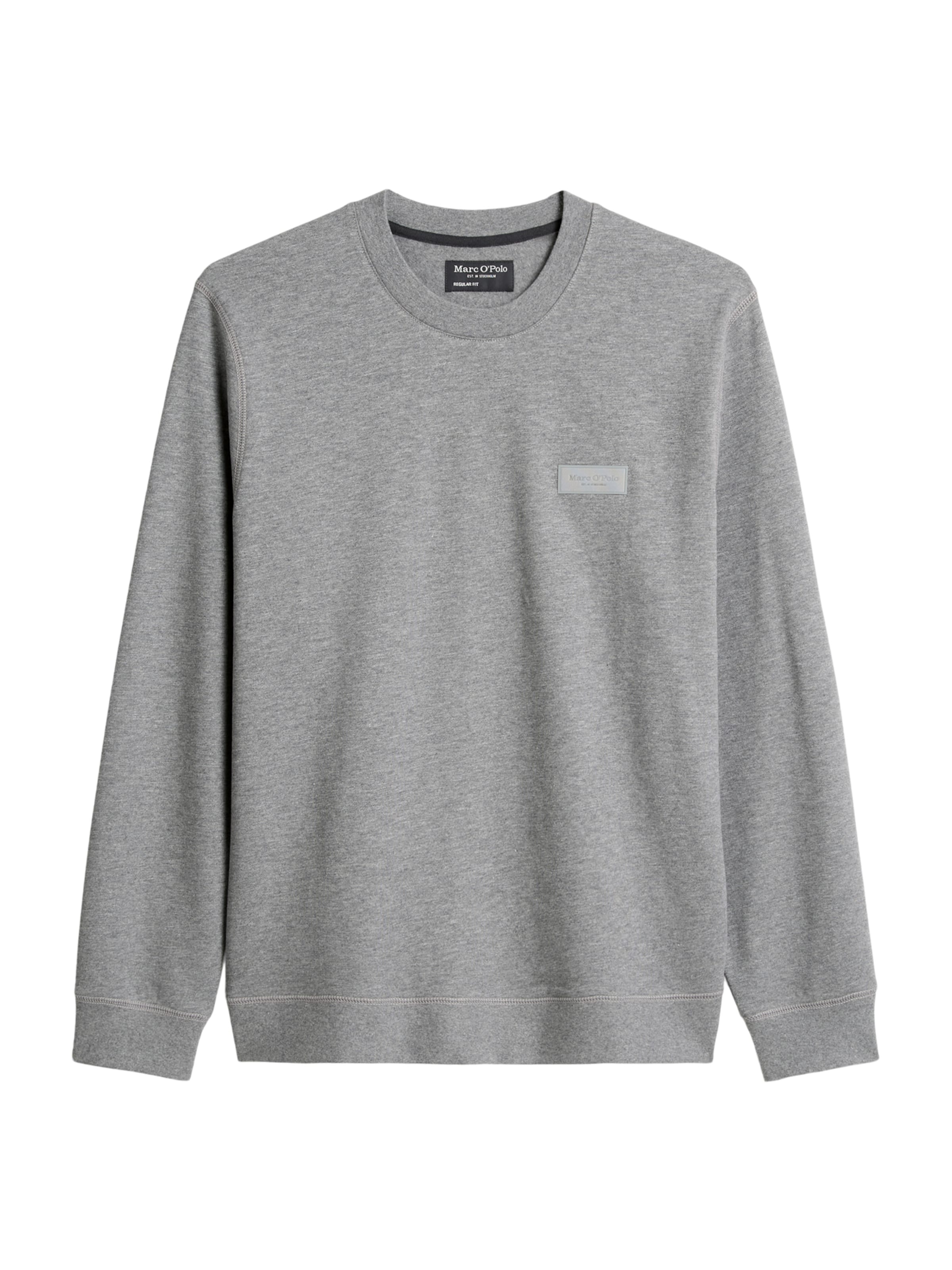 Marc O'Polo Sweatshirt in Grey: front