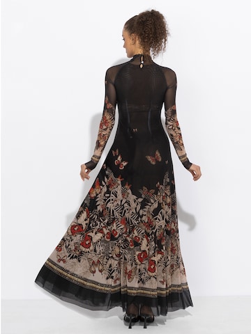 JIORO Kleid in Schwarz