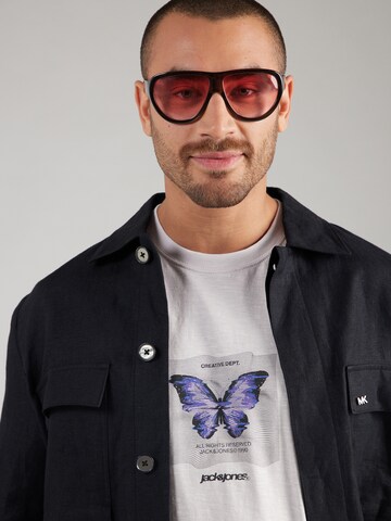 JACK & JONES Shirt 'JCORECHARGE' in Purple