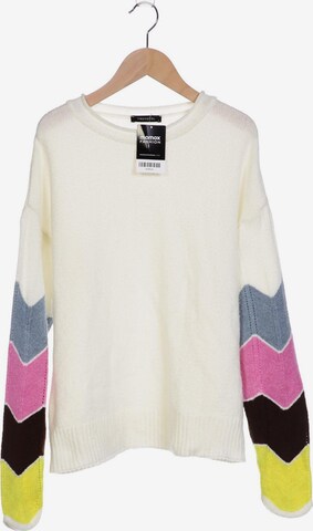 Trendyol Sweater & Cardigan in L in White: front