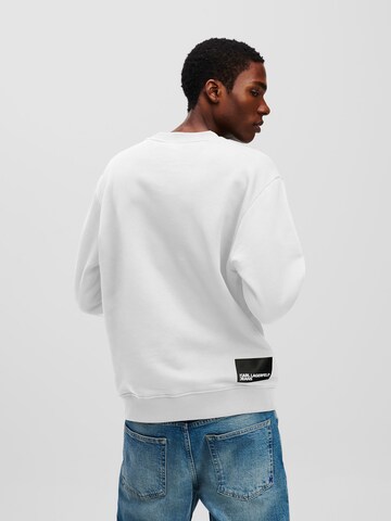 KARL LAGERFELD JEANS Mikina – bílá