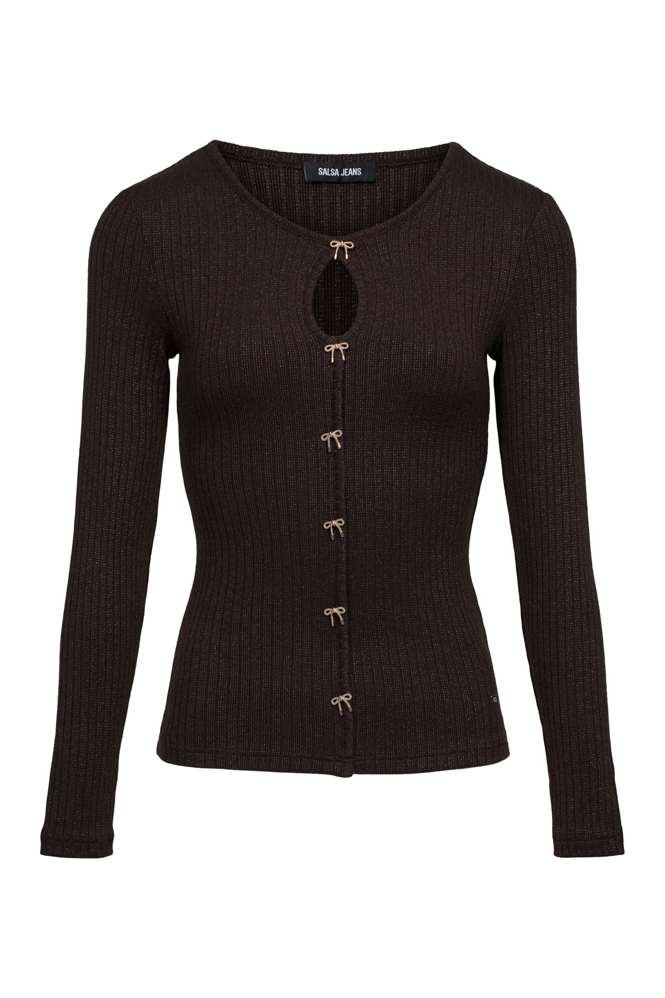 Salsa Jeans Pullover in Braun: Vorderseite
