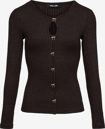 Pull-over Salsa Jeans en marron : devant