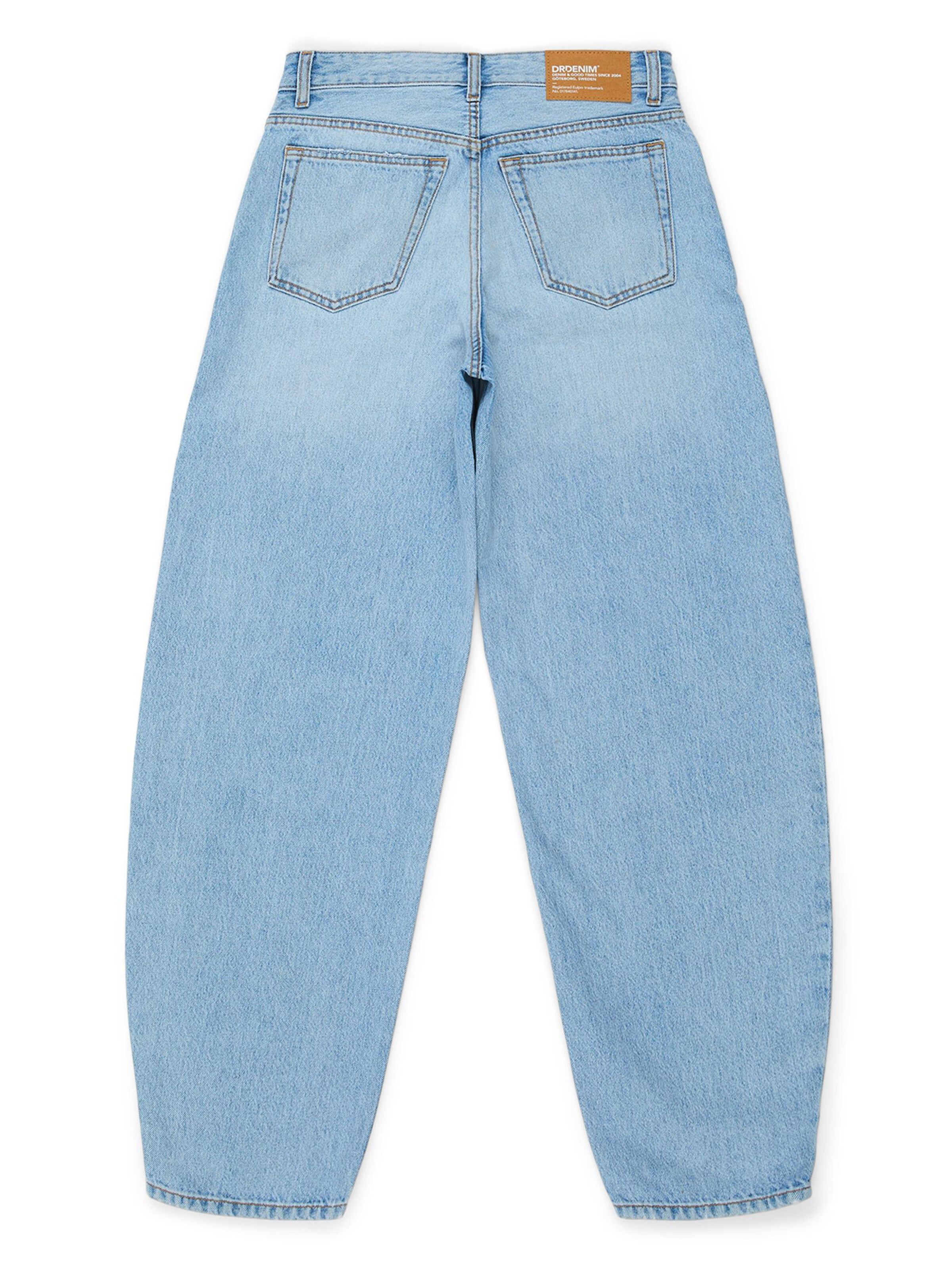 Dr. Denim Loosefit Jeans 'Nanci Mid Barrel Jeans'‌‌‌‌‌‌‌‌ in Blau