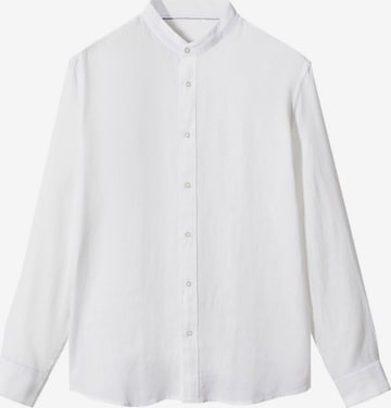MANGO MAN Button Up Shirt 'Chennai' in White: front