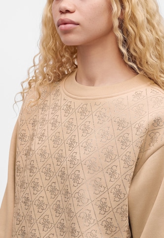 GUESS Sweatshirt in Beige