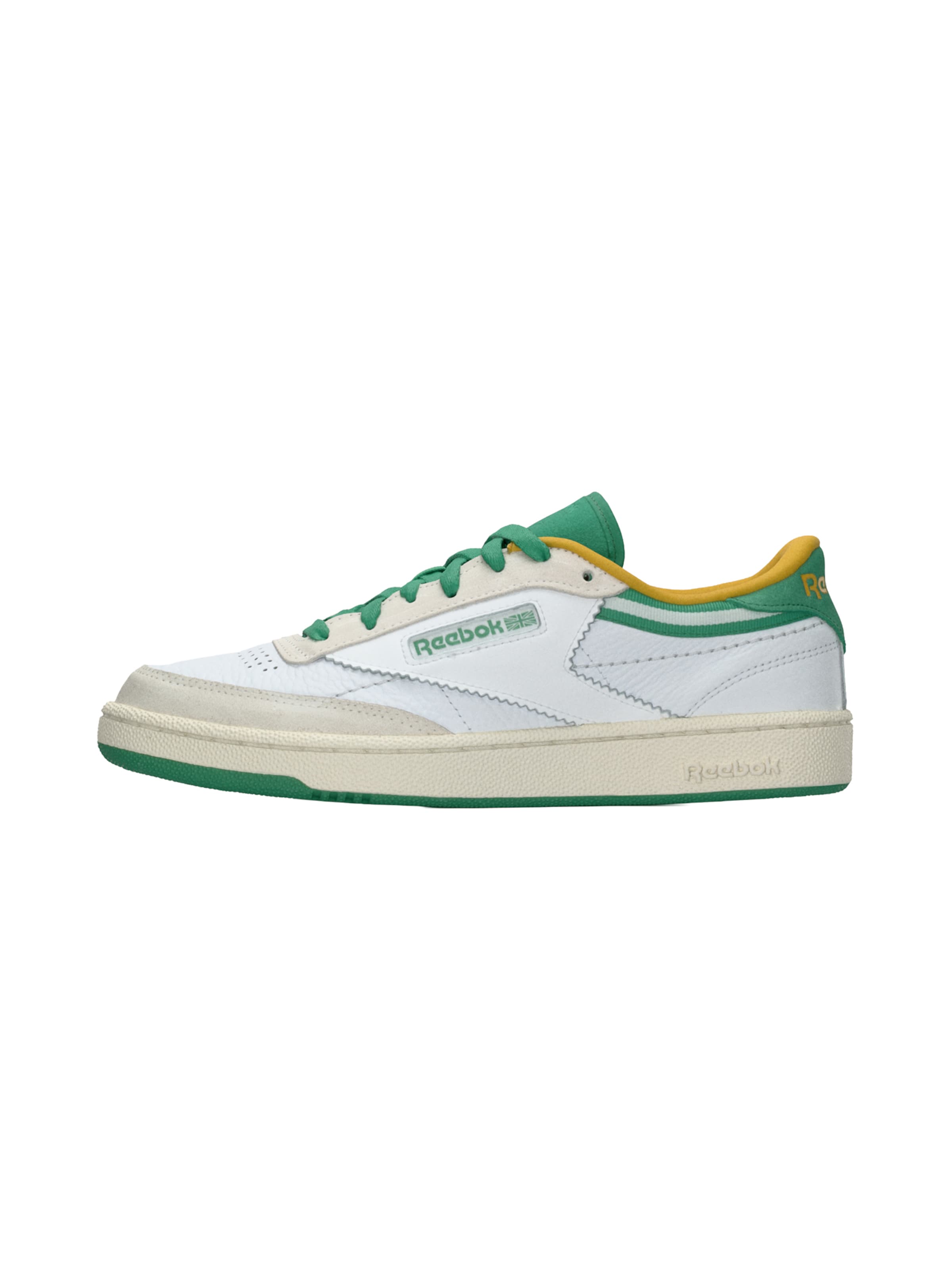 Sneaker bassa 'CLUB C 85' di Reebok in bianco: frontale