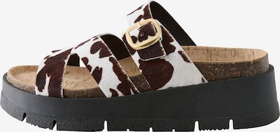 Next Natikače s potpeticom 'Forever Comfort' u smeđa / bijela, Pregled proizvoda