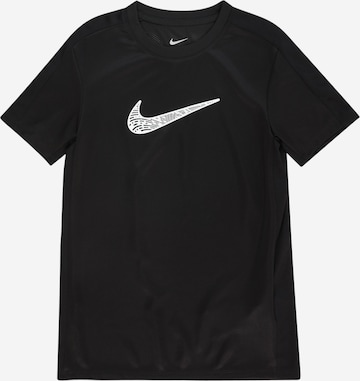NIKE Toiminnallinen paita 'TRPHY23' värissä musta: etupuoli