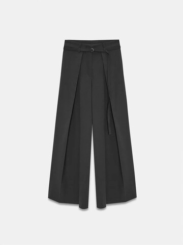 Dilvin Wide Leg Hose in Schwarz