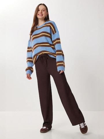Wide leg Pantaloni 'Hose' di Happiness İstanbul in marrone