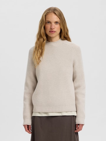 SELECTED - Jersey en gris: frente