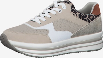 s.Oliver Sneaker in Beige: predná strana