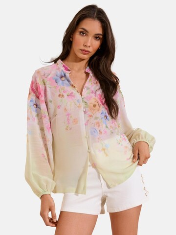 Lipsy Blouse in Yellow: front