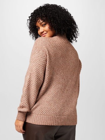 Pull-over 'JADETTE' Vero Moda Curve en marron