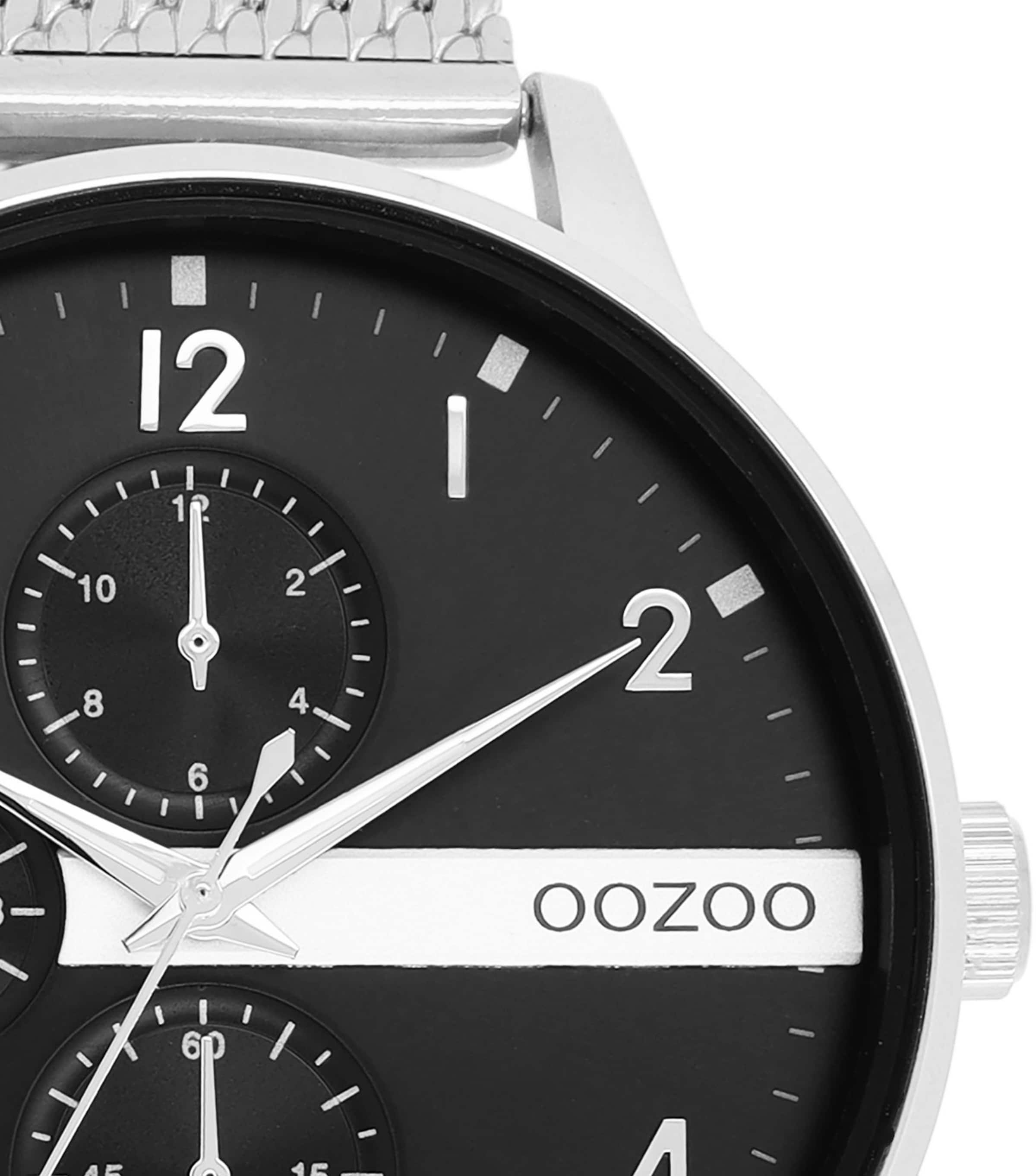 OOZOO Analog Watch in Silver