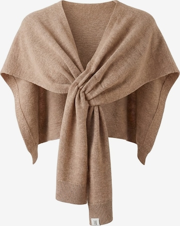 Magicshe Scarf 'Strickschal' in Brown: front