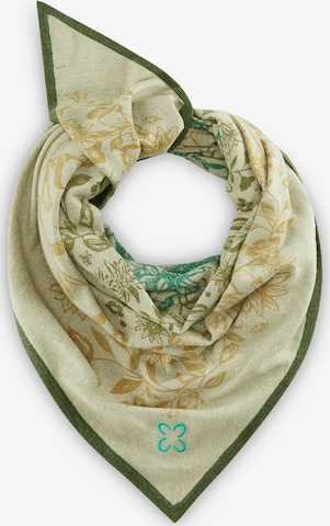 Foulard traditionnel CODELLO en vert : devant