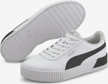 PUMA Σνίκερ χαμηλό 'Carina' σε λευκό