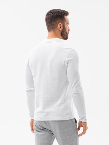 Ombre Shirt 'L132' in Weiß