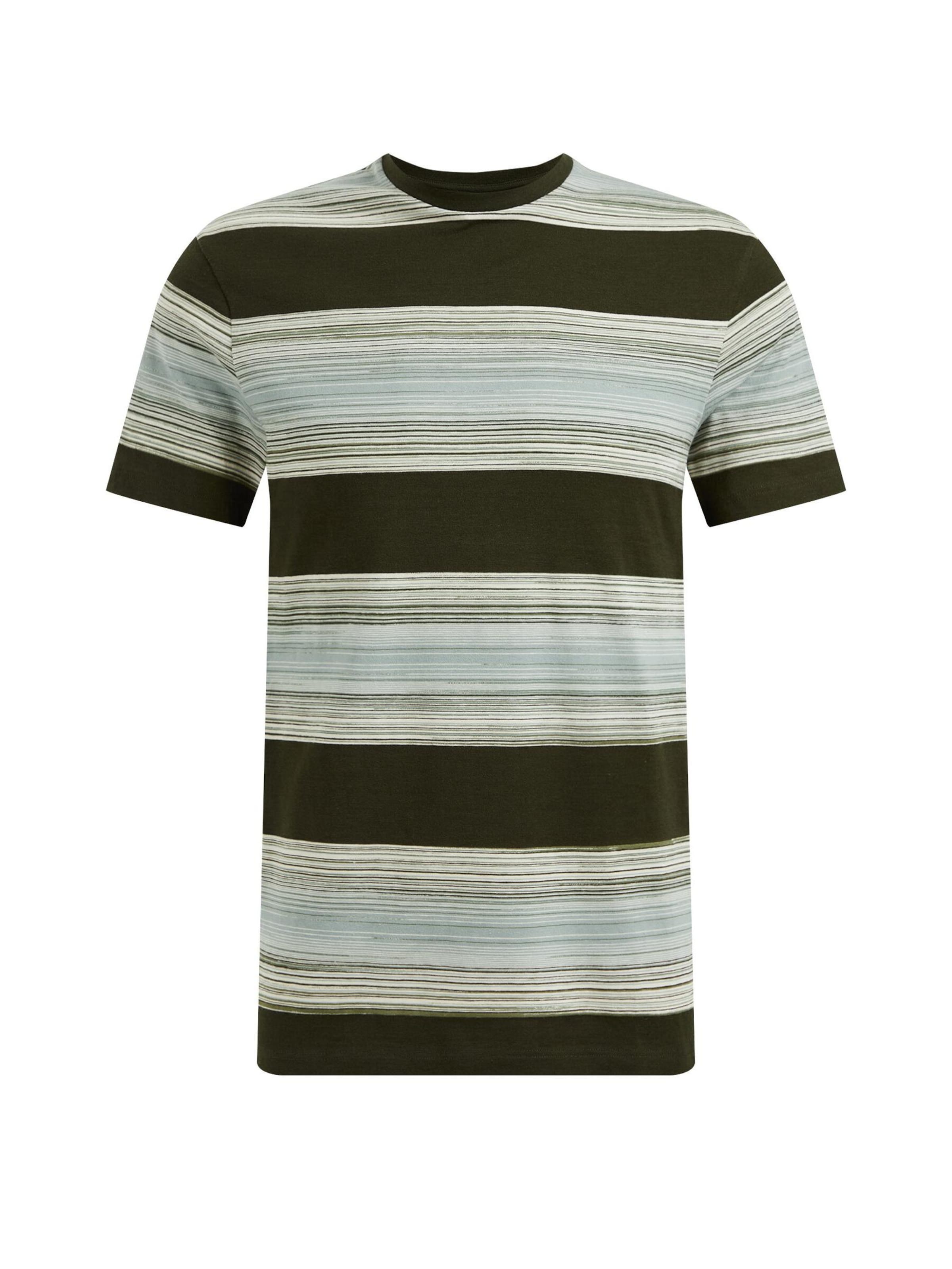 Männer Große Größen WE Fashion T-Shirt in Grün, Mint - WG52065