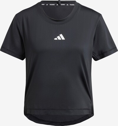 ADIDAS PERFORMANCE T-Shirt 'Training Adaptive Workout' in schwarz / weiß, Produktansicht