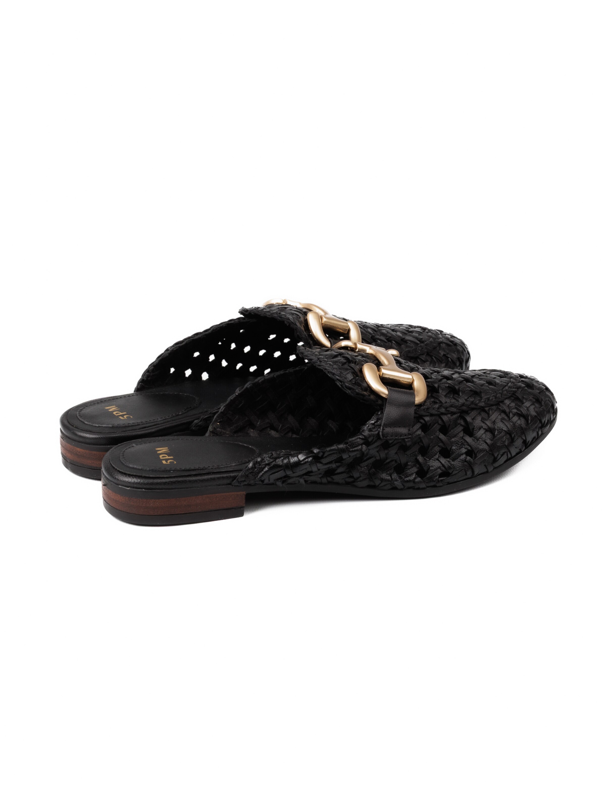5PM Slipper 'SALERNO' in Black