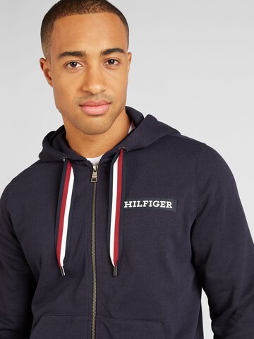 TOMMY HILFIGER Bluza rozpinana w kolorze niebieski