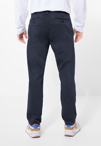 Street One MEN Regular Chino Pants in Blue