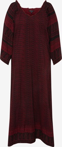 Ulla Popken Dress in Red: front