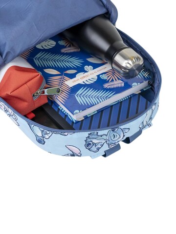 Sac à dos 'Kinder-Rucksack mit "Free Time"-Aufdruck – Stitch' Cerdá en bleu