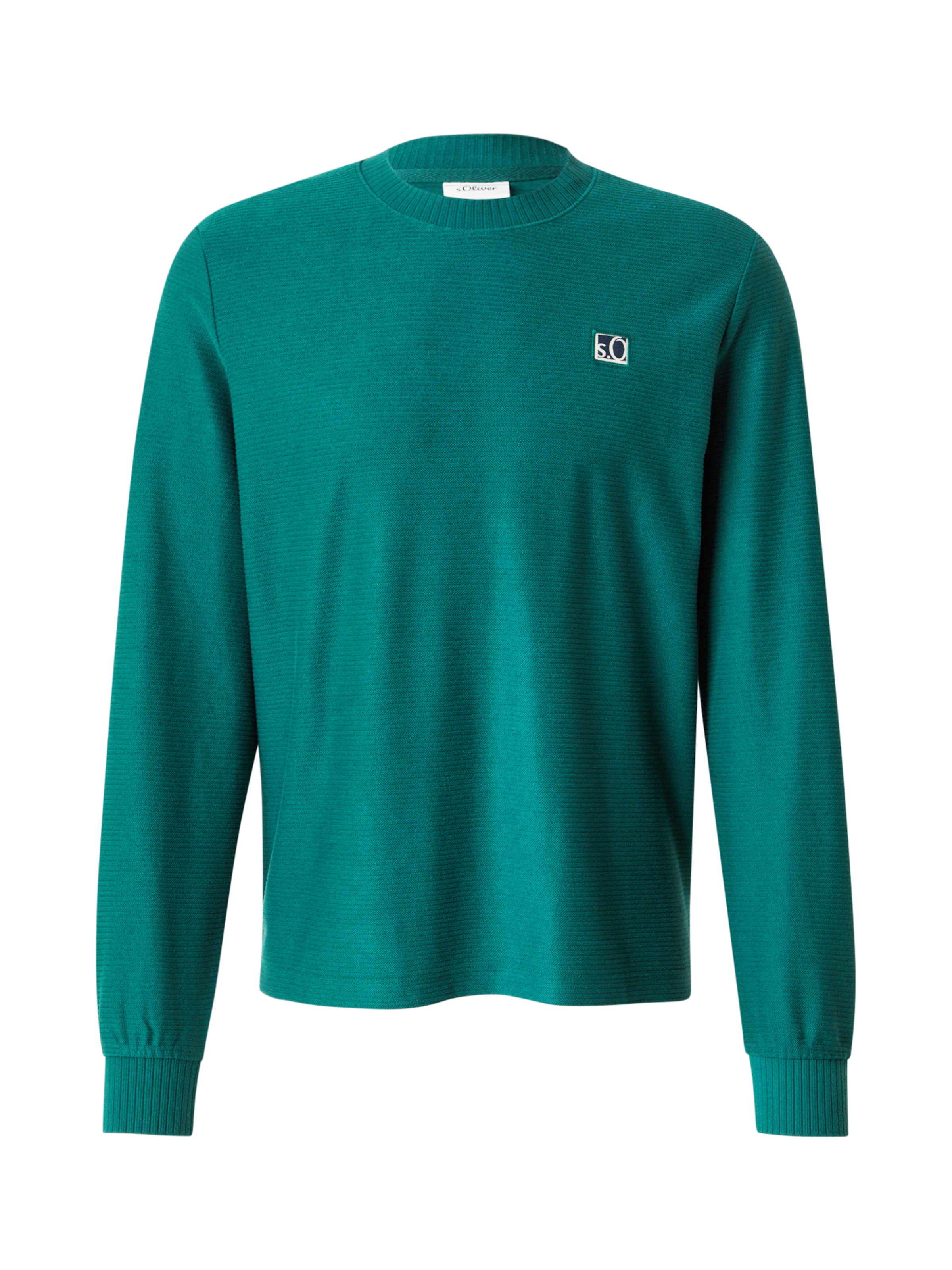 Felpa di s.Oliver in verde: frontale