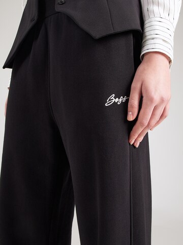 Largi Pantaloni 'C_Endless' de la BOSS pe negru