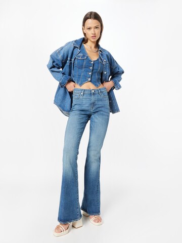 DENHAM Slimfit Jeans 'MONROE' in Blauw