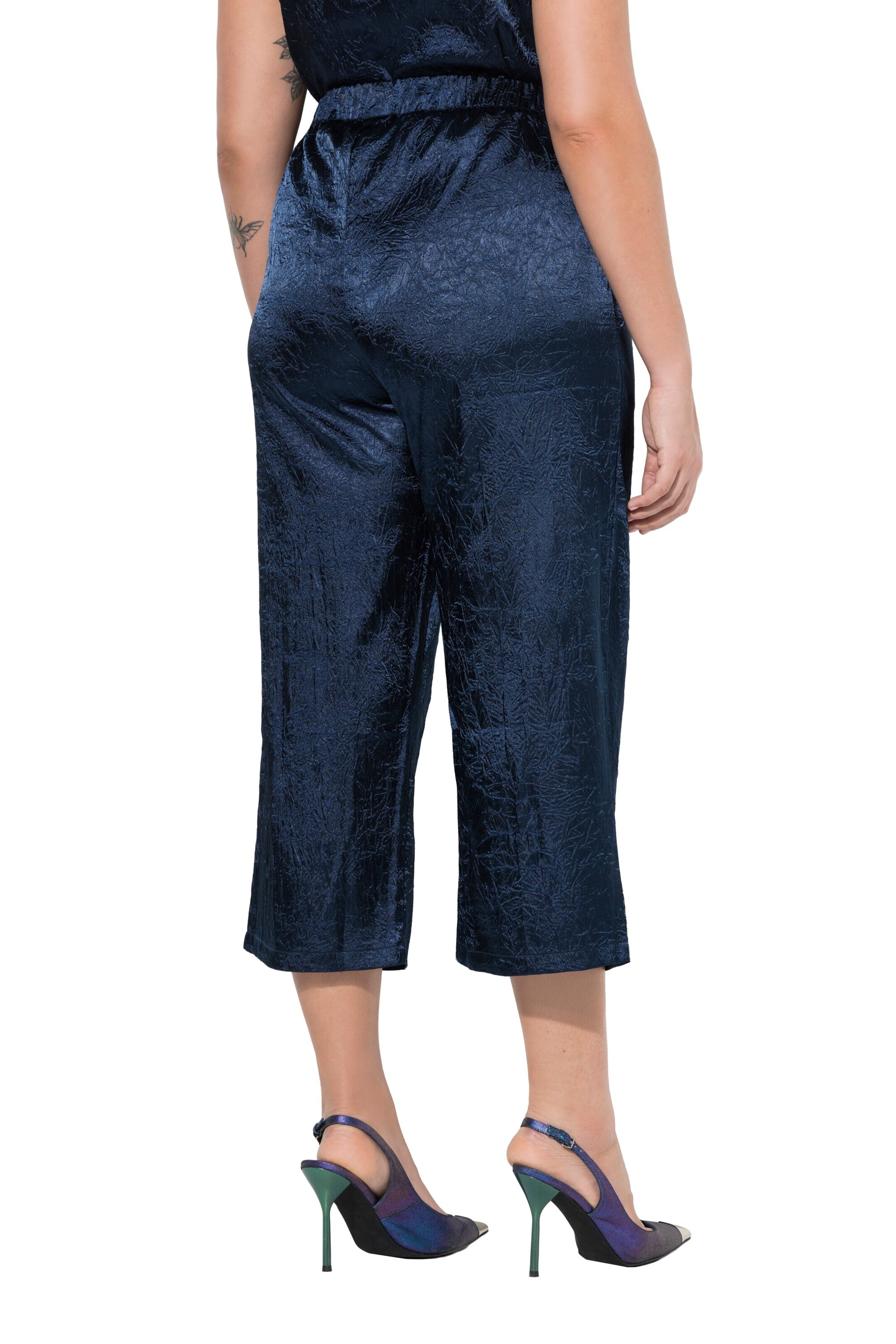 Ulla Popken Regular Trousers in Blue