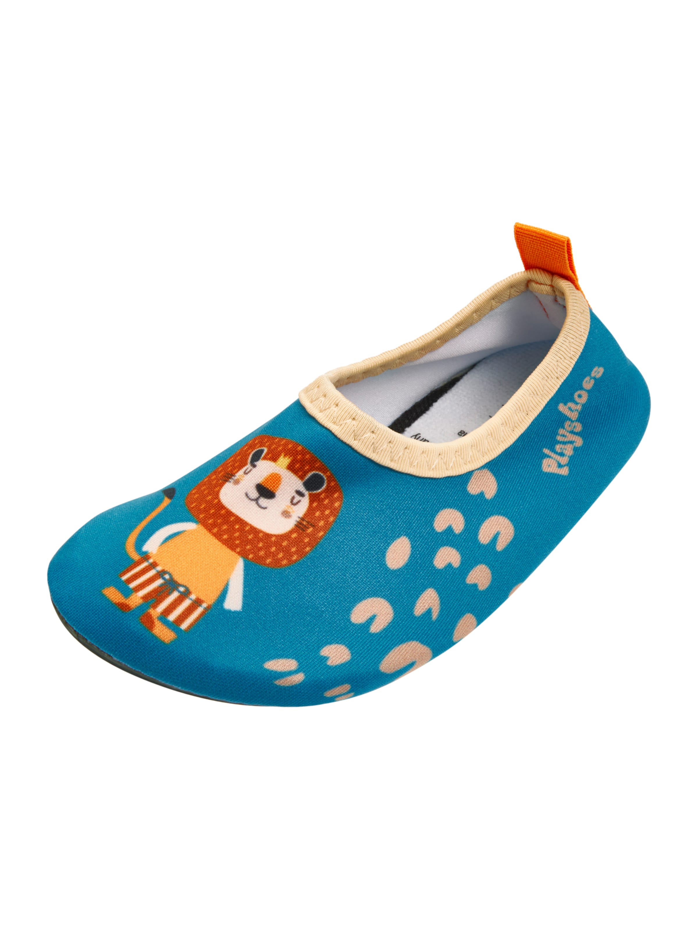 PLAYSHOES Rantakengät 'Dschungel' värissä vihreä: etupuoli