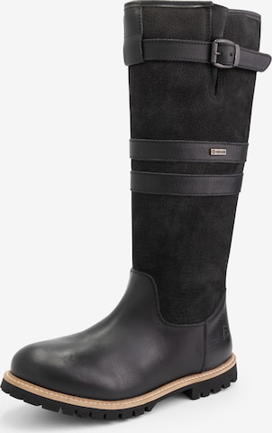 Travelin Boots 'Norway' in Black: front