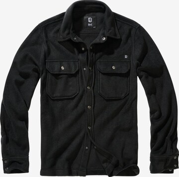 Brandit - Ajuste regular Camisa 'Jeff' en negro: frente