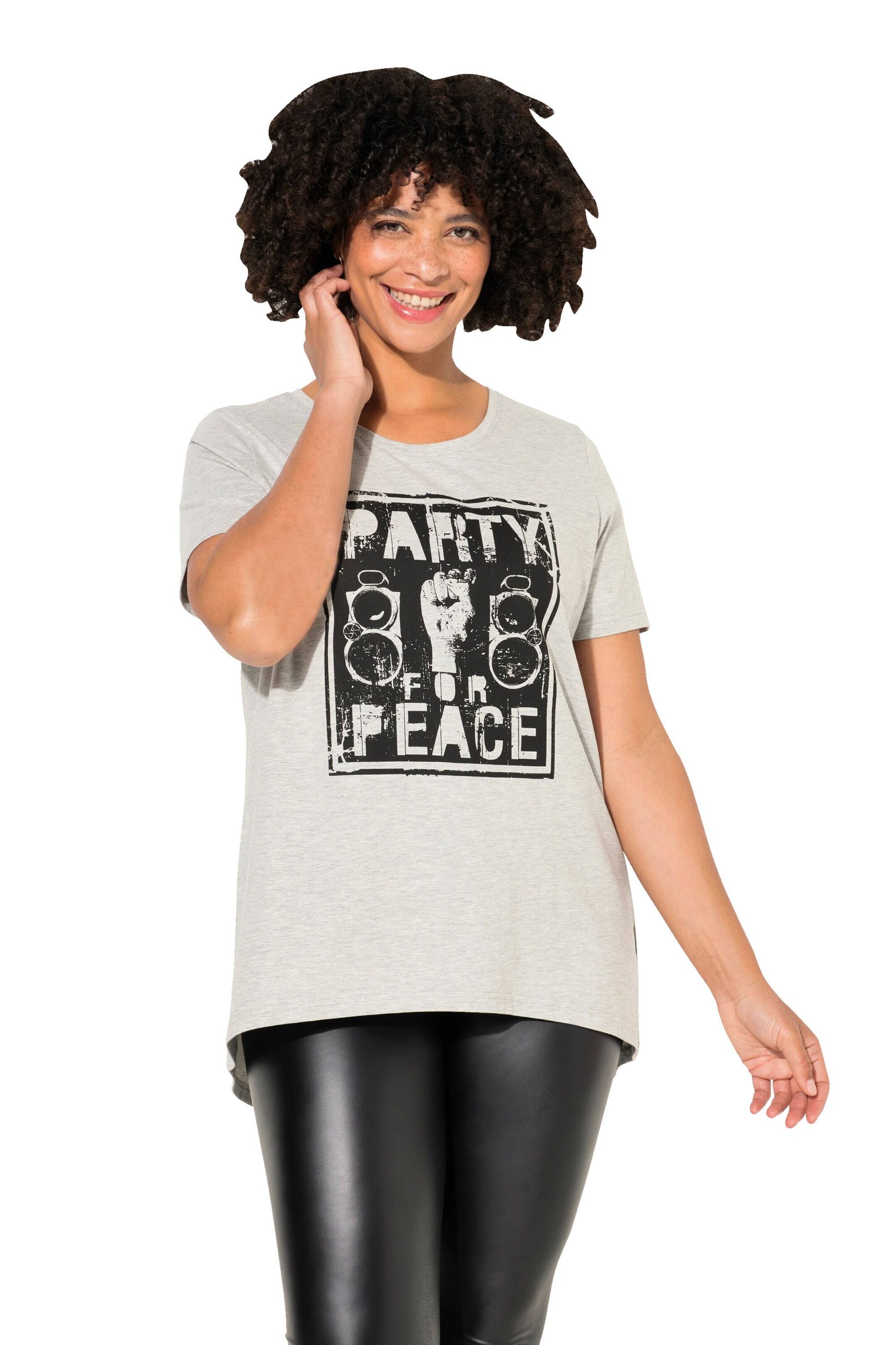 Angel of Style Shirt in Grey: front