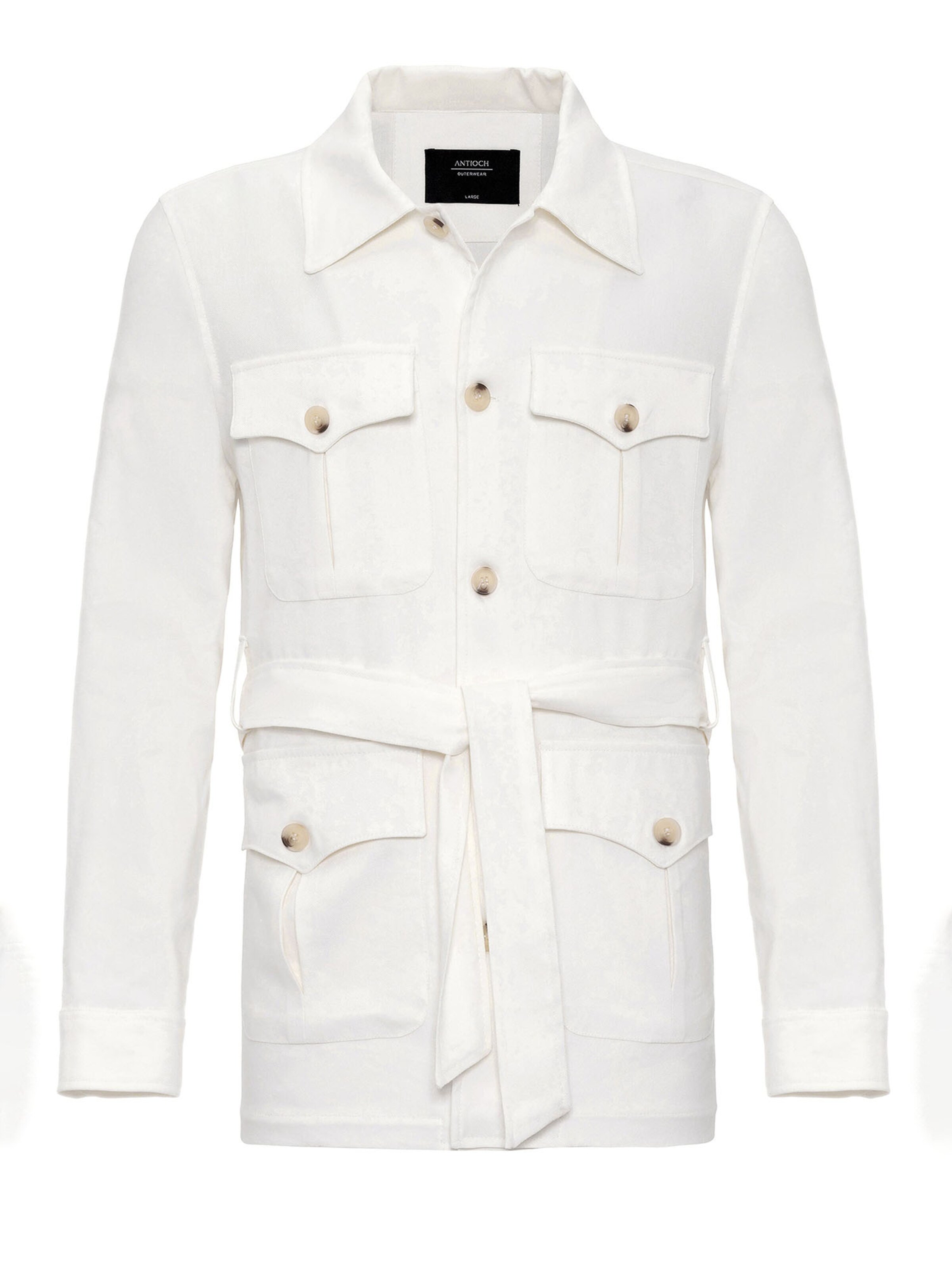 Antioch Välikausitakki värissä beige: etupuoli