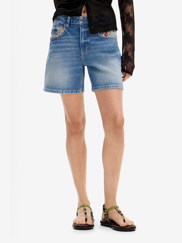 Desigual Regular Jeans in Blue: front